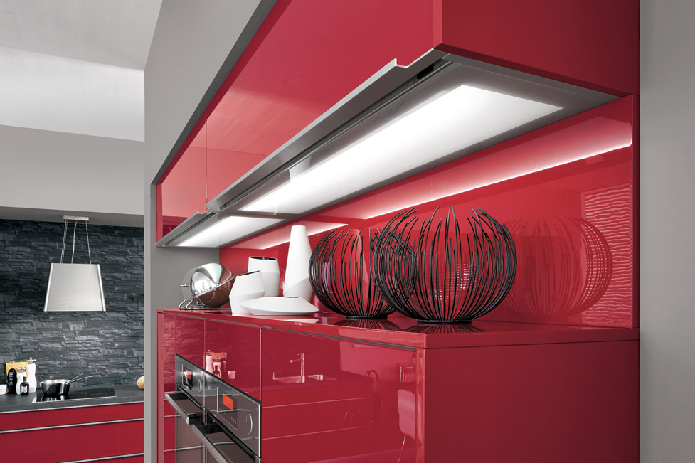 Nobilia Flash (501) Red High Gloss Lacquered