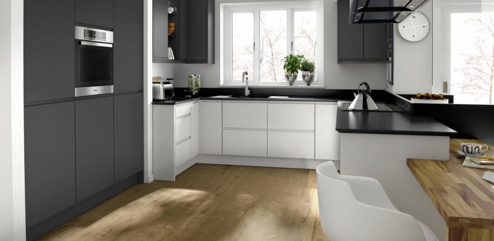 Remo Porcelain Contemporary English made Kitchen
