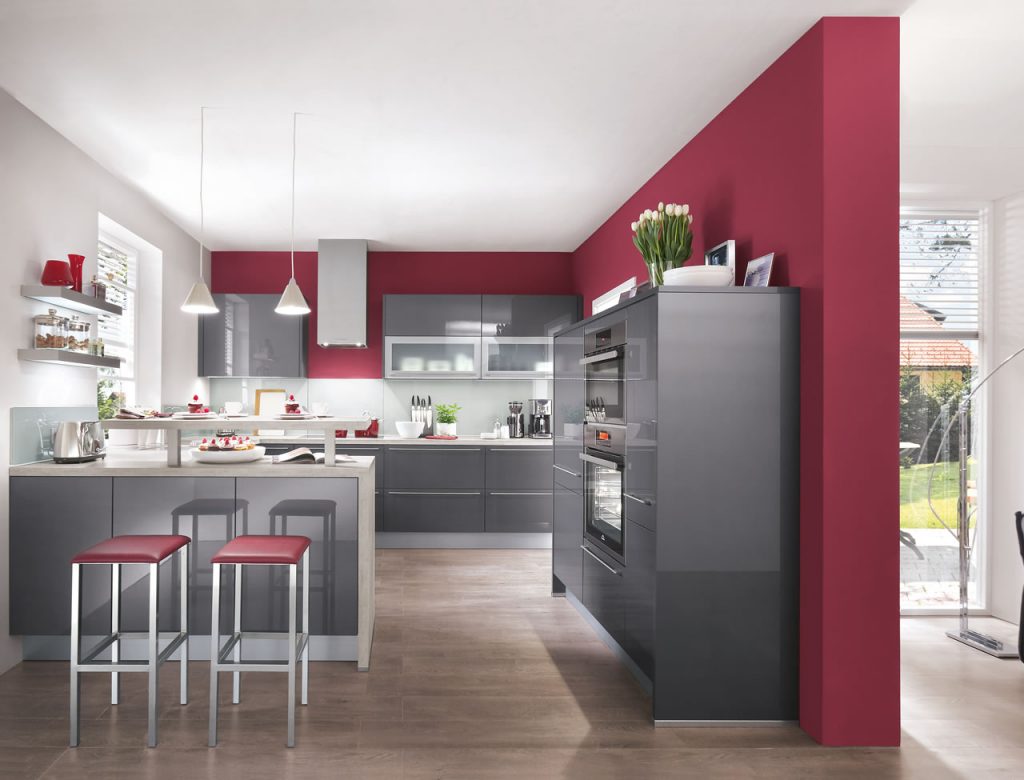 Nobilia Kitchens 670 Anthracite